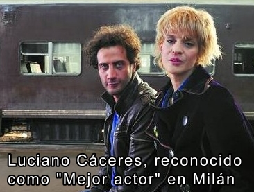 Luciano Cceres reconocido como "Mejor actor en Miln" 