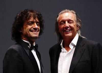 Pepe Cibrian y Angel Mahler