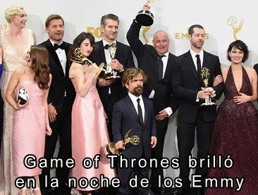 Game of Thrones brill en la noche de los Emmy