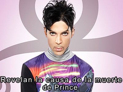 Revelan la causa de la muerte de Prince