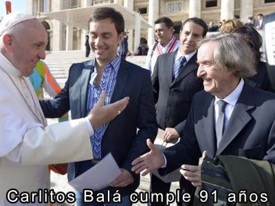 Carlitos Bal cumple 91 aos