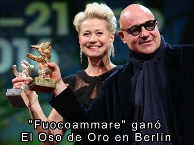 Fuocoammare, del italiano Gianfranco Rosi obtuvo el Oro en Berln 