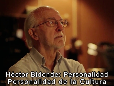 El Actor Hector Bidonde ser declarado Personalidad Destacada de la Cultura