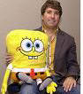 Bob Esponja y su creador, Stephen Hillenburg