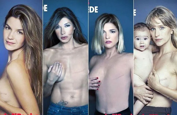 "Ponerle el pecho", las famosas contra el c�ncer de mama