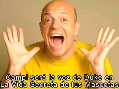 Martn Campilongo ser la voz de Duke en "La vida secreta de tus mascotas"