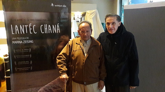 Marina Zeising presentó "Lantéc Chaná", su nuevo film