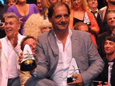 Julio Chavez en los premios Estrella de Mar
