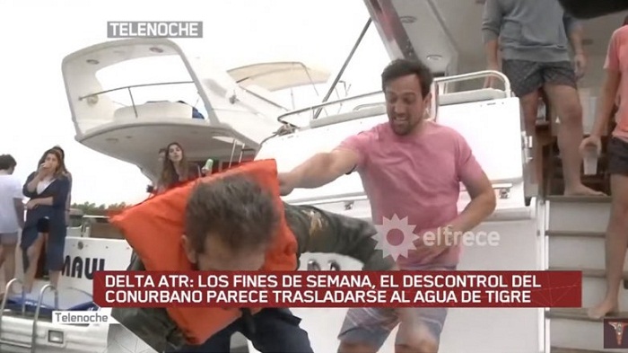 El periodista Martn Ciccioli fue agredido durante una nota