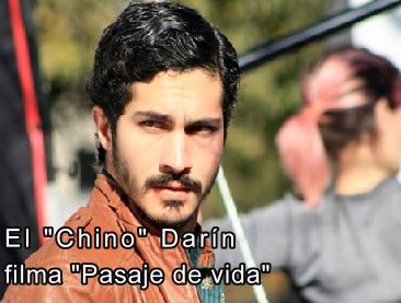 Chino Darin filma "Pasaje de vida"