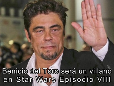 Guillermo del Toro ser un villano en  Star Wars en el Episodio VIII