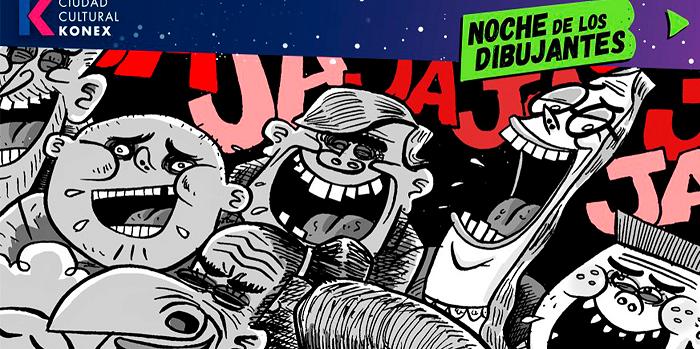 Llega "La noche de los DIBUJANTES" a Ciudad Cultural Konex