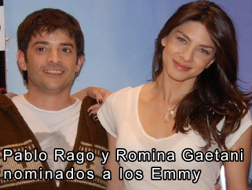 Pablo Rago y Romina Gaetani