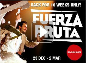 Fuerza Bruta London 2013/14