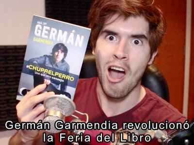 Germn Garmendia revolucion la Feria del Libro