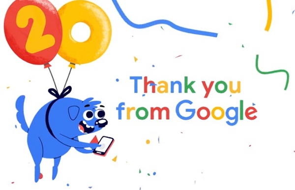 El gigante Google cumple 20 a�os