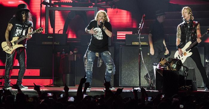 Hoy tocan los Gun N' Roses en River Plate 