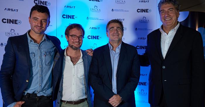 "CINE.AR" la nueva marca de las pantallas del INCAA