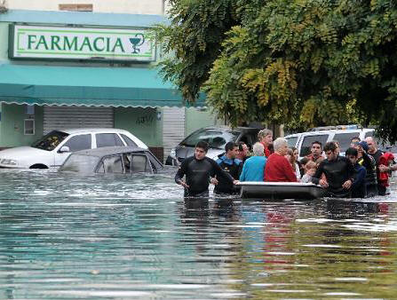 Inundaciones en La Plata