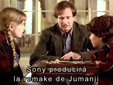 Sony producirá la remake de Jumanji 