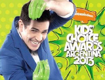 Diego Ramos en los Kids Choice Awards - foto: TELAM