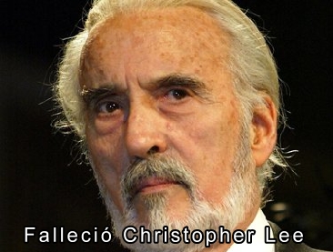 Fallecio Christopher Lee