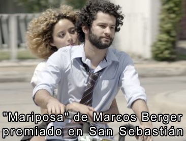 Mariposa de Marcos Berger premiado en San Sebastin