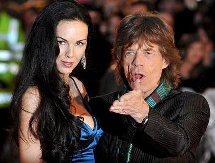 L Wrenn Scott and Mick Jagger - Actoresonline.com