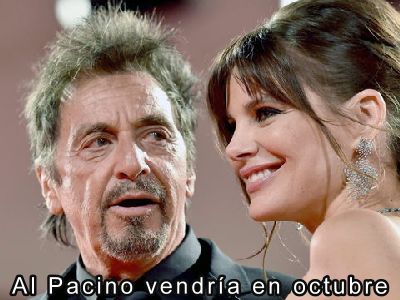 Al Pacino vendra en octubre