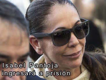 Isabel Pantoja ingresará a prision  www.actoresonline.com