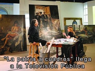 La patria a cuadros, llega a la televisin pblica