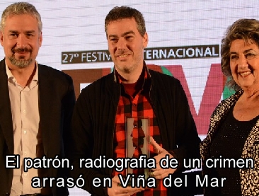 El Patrn: Radiografa de un Crimen, produccin realizada en conjunto entre Argentina y Venezuela, fue la gran triunfadora del Festival Internacional de Cine de Via del Mar FICVIA 2015