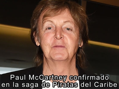 Paul McCartney participará en la proxima entrega de Piratas del Caribe