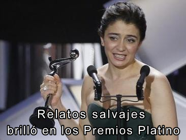 Relatos Salvajes brill en los Premios Platino