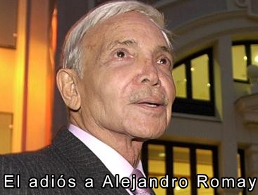 El adios a Alejandro Romay