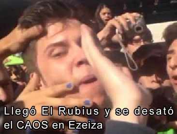 El Rubius en Ezeiza  