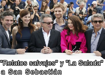 Relatos salvajes y La salada a San Sebastian