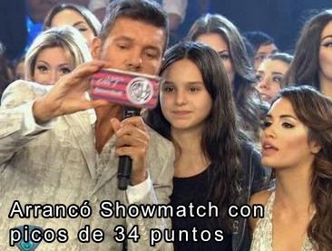 Arranc Showmatch con picos de 34 puntos