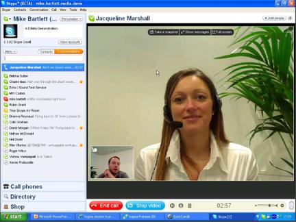 Skype - Actores -