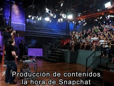 Produccin de contenidos, la hora de Snapchat 