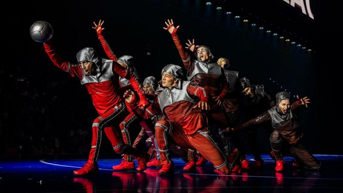 Ya podes ver un adelanto de "Messi10" de Cirque du Soleil 