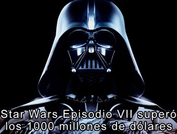 Star Wars Episodio VII ya super los 1000 millones de dlares