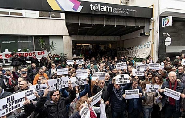 La justicia orden� reincorporar a 138 trabajadores de TELAM 
