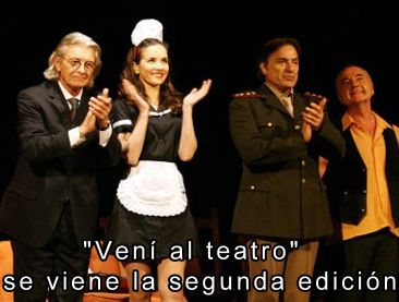 Se viene la segunda edicin de Ven al teatro