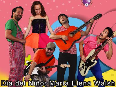 Dia del nio: Mara Elena Walsh en Brandsen con entrada libre y gratuita